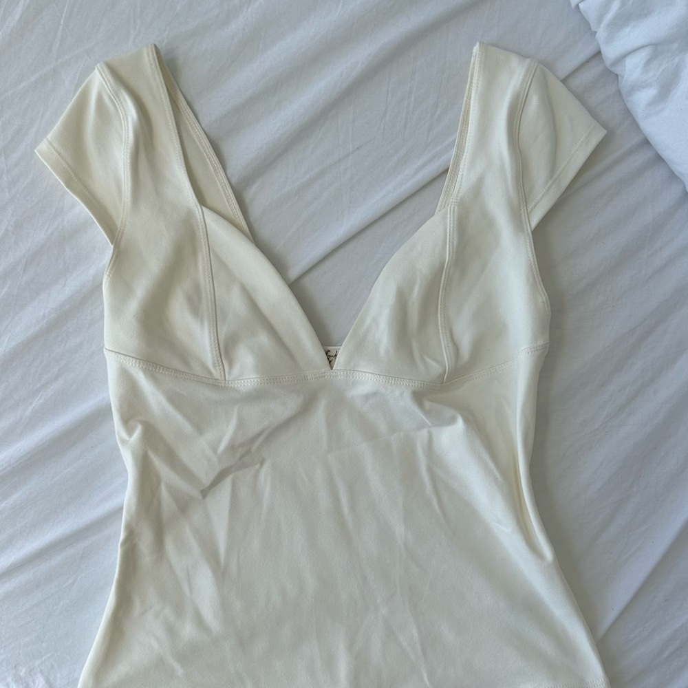 Free people Duo corset plunge cami
